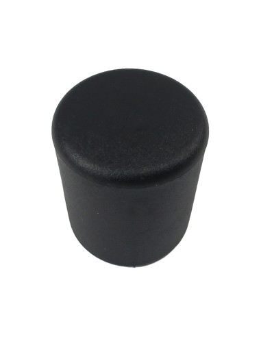 Contera Cónica Negra 25mm. Blister 4 piezas.