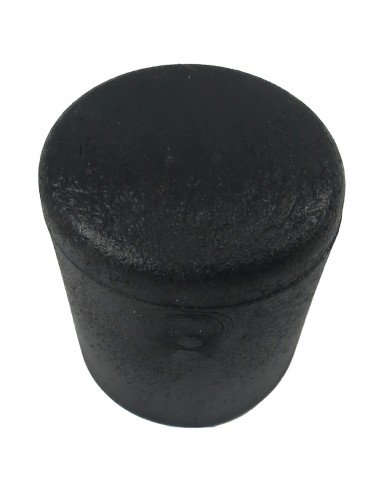 Contera Cónica Negra 30mm. Blister 2 piezas.