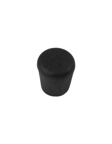 Contera Cónica Negra 12mm. Blister 8 piezas.