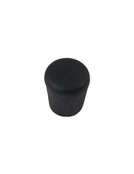 Contera Cónica Negra 12mm. Blister 8 piezas.