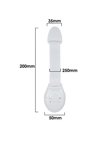 Protector Cierre Seguridad Frigorífico / Cajon (Bister 2 Piezas)