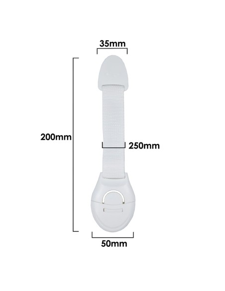 Protector Cierre Seguridad Frigorífico / Cajon (Bister 2 Piezas)