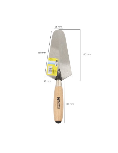 Paleta Wolfpack Mango Madera 348 / 180 mm.