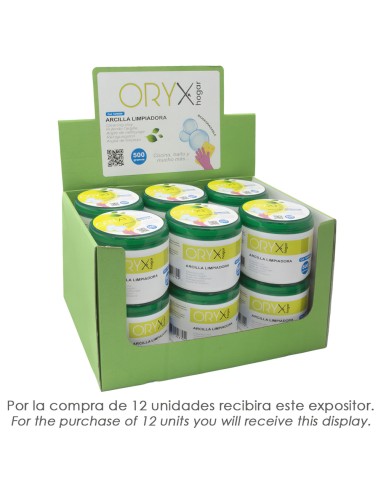 Arcilla Limpiadora Multiusos Tarro 500 gramos.