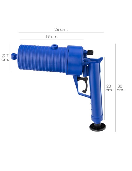 Desatascador Profesional Pistola Con Aire Comprimido
