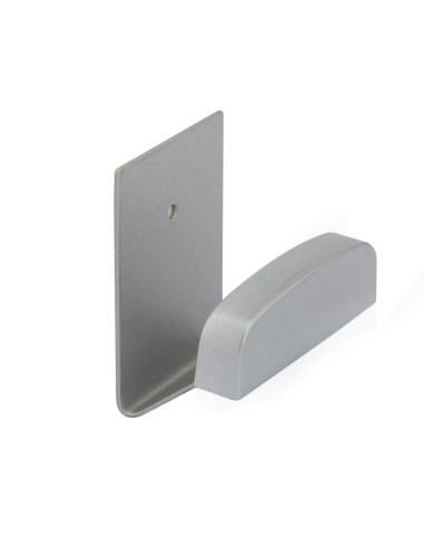 Colgador Percha Adhesivo Acero Inoxidable Color Gris