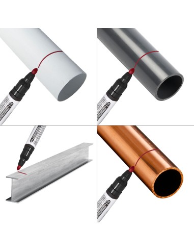 Rotulador Permanente Profesional Rojo