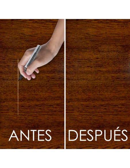 Expositor Rotuladores Retoque Madera 24 piezas.