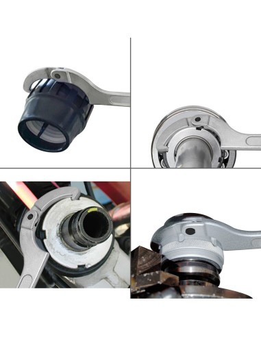 Llave De Gancho Articulada Para Tuberias Ø 80 a 120 mm.