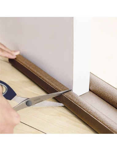 Burlete Puerta Espuma Marron Bajopuerta 95 cm.