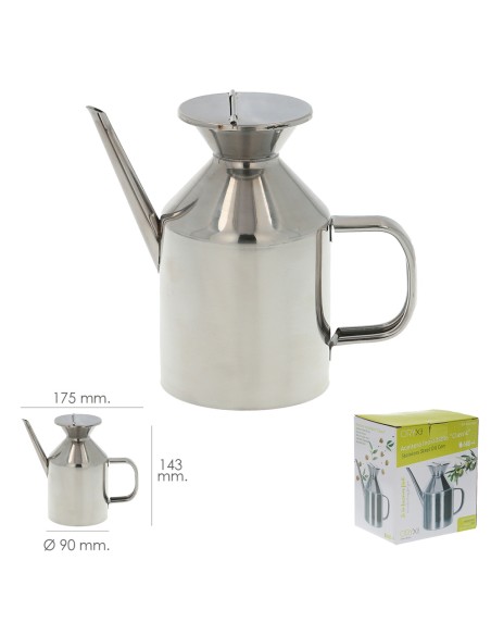 Aceitera Acero Inoxidable Modelo "Classic" 375ml.