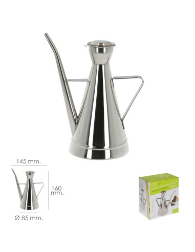 Aceitera Acero Inoxidable Modelo Elegant 300 ml.