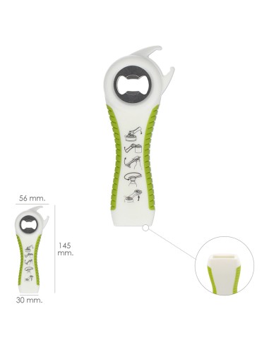 Abre Latas / Botellas / Botes Multifunción 5 en 1