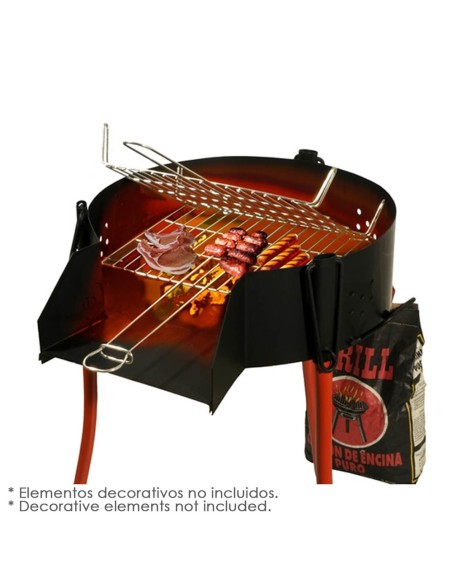 Barbacoa Rustica Multiusos Ø 50 cm. Valida Para Carbon, Leña y Paelleros.