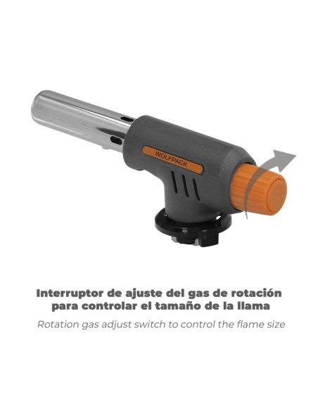 Soplete Para Cartucho 0,227 Kg. Encendido Piezo Electrico