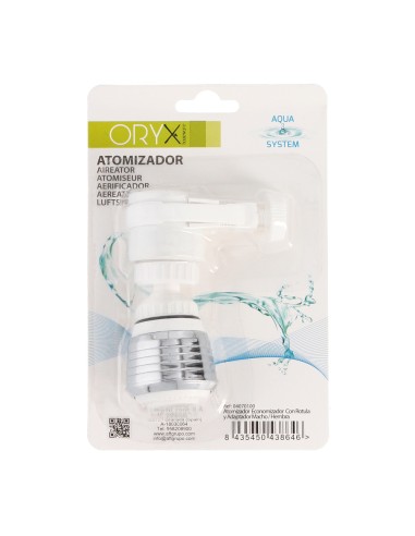 Atomizador Economizador Con Rotula Con Adaptador Macho / Hembra