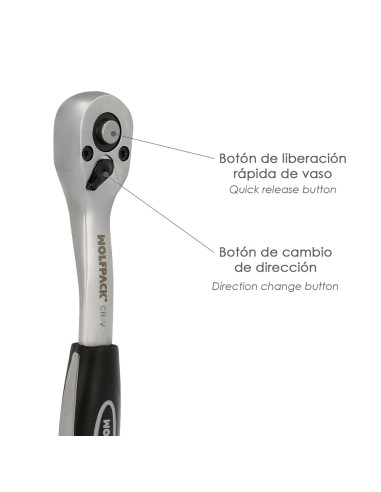 Llave Carraca Plus 1/4 Gran Torsión
