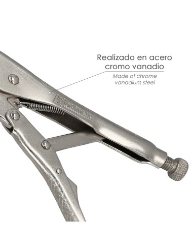 Mordaza Wolfpack Poligrip Curva 25x250 mm.