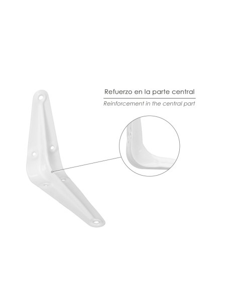 Palomilla Wolfpack Pintada Blanca 200x250 mm.