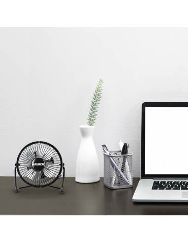 Ventilador Sobremesa Ø 10 cm. Funcionamiento USB