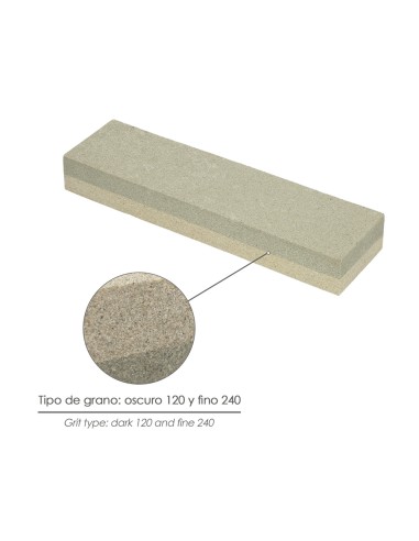 Piedra Sentar Filo 200x50x25 mm. Piedra de afilar.