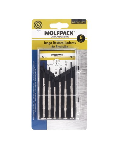 Set De Destornilladores De Precision 6 Piezas. Destornillador Precision. Reparación De Telefonia, Portatiles, Informatica.