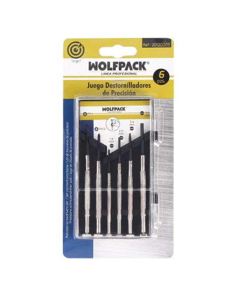 Set De Destornilladores De Precision 6 Piezas. Destornillador Precision. Reparación De Telefonia, Portatiles, Informatica.