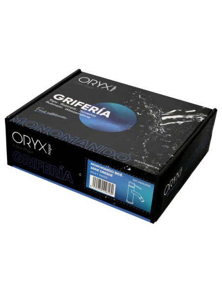 Monomando Bide "Dresde" Grifo Baño, Grifo Encimera, Grifo Cocina, Grifo Mezclador. Cartucho Ceramico Ø 35 mm.