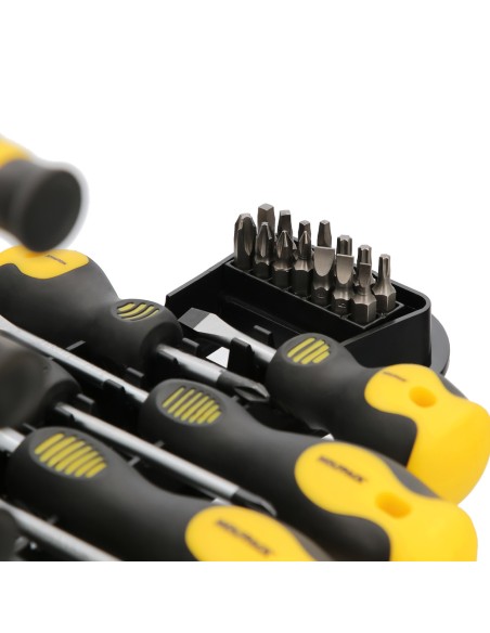 Set De Destornilladores Normales y De Precision 30 Piezas. Destornillador Precision. Reparación De Telefonia, Portatiles,