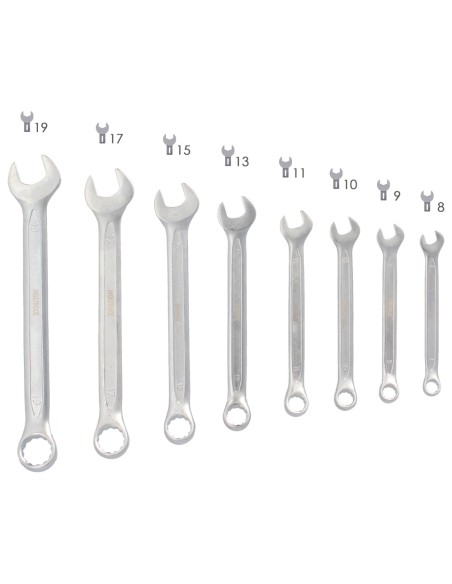 Juego Llaves Combinadas Wolfpack 8 Piezas