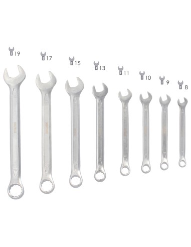 Juego Llaves Combinadas Wolfpack 12 Piezas