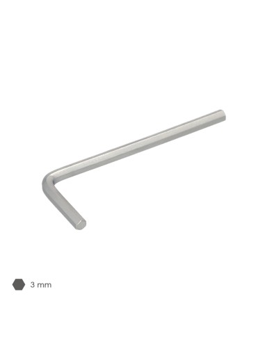 Llave Allen Standar Acero Cromo Vanadio Profesional 3,0 mm. Llave Hexagonal, Llave Allen Taller Mecanica, Llave Allen Bricolaje