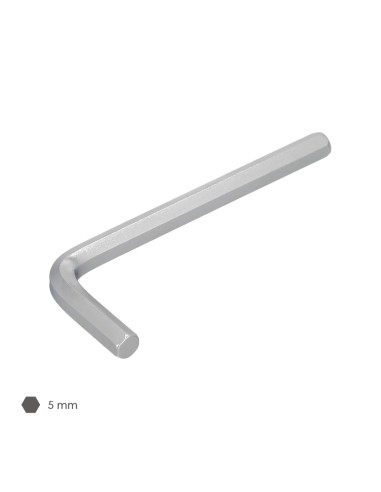 Llave Allen Standar Acero Cromo Vanadio Profesional 5,0 mm. Llave Hexagonal, Llave Allen Taller Mecanica, Llave Allen Bricolaje