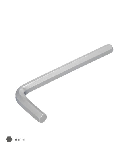 Llave Allen Standar Acero Cromo Vanadio Profesional 6,0 mm. Llave Hexagonal, Llave Allen Taller Mecanica, Llave Allen Bricolaje