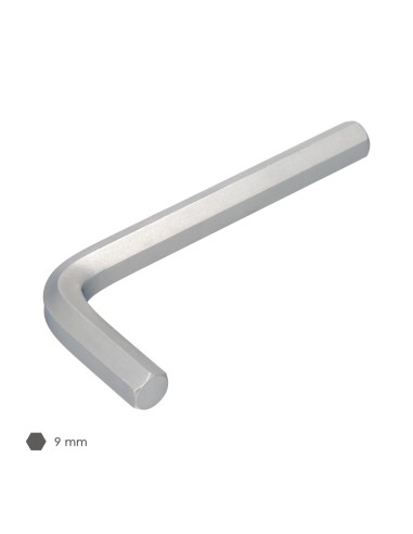 Llave Allen Standar Acero Cromo Vanadio Profesional 9,0 mm. Llave Hexagonal, Llave Allen Taller Mecanica, Llave Allen Bricolaje