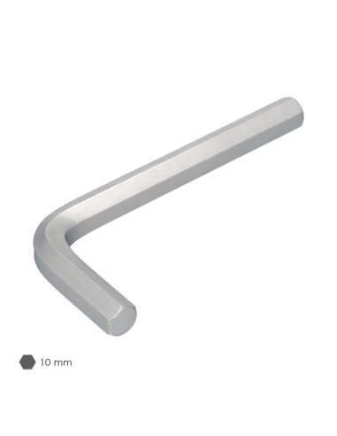 Llave Allen Standar Acero Cromo Vanadio Profesional 10,0 mm. Llave Hexagonal, Llave Allen Taller Mecanica, Llave Allen Bricolaje