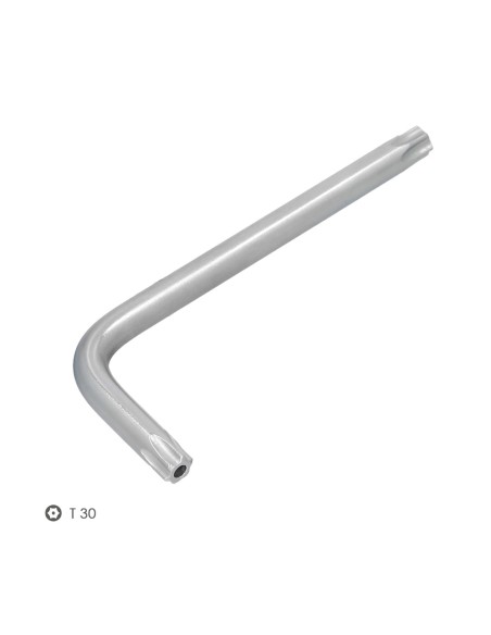 Llave Torx Inviolable Standar Acero Cromo Vanadio Profesional T30 mm. Llave Estrella, Llave Allen Estrella