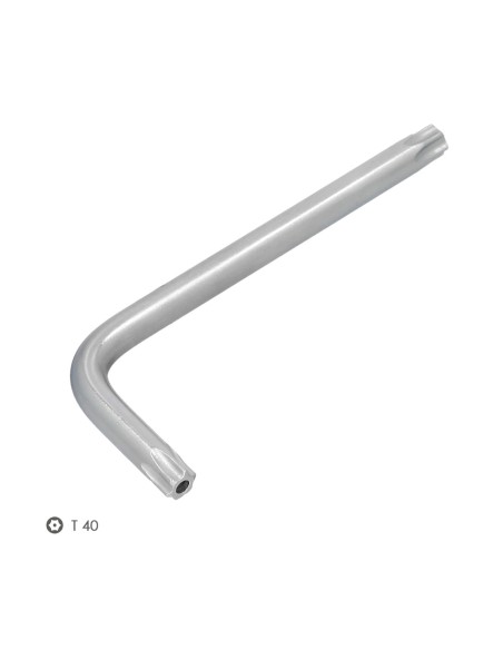 Llave Torx Inviolable Standar Acero Cromo Vanadio Profesional T40 mm. Llave Estrella, Llave Allen Estrella