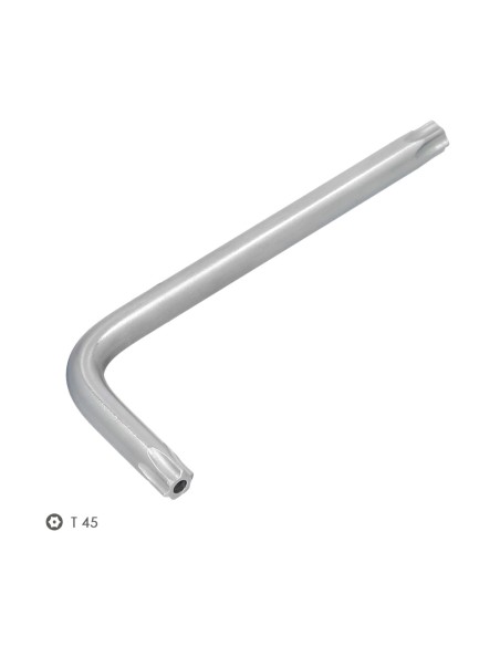 Llave Torx Inviolable Standar Acero Cromo Vanadio Profesional T45 mm. Llave Estrella, Llave Allen Estrella