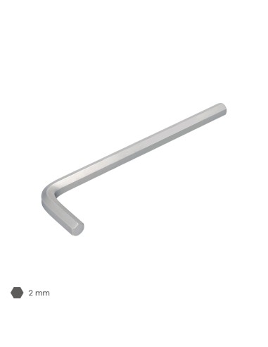 Llave Allen Larga Acero Cromo Vanadio Profesional 2,0 mm. Llave Hexagonal, Llave Allen Taller Mecanica, Llave Allen Bricolaje