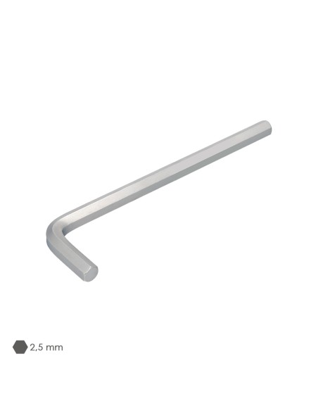 Llave Allen Larga Acero Cromo Vanadio Profesional 2,5 mm. Llave Hexagonal, Llave Allen Taller Mecanica, Llave Allen Bricolaje
