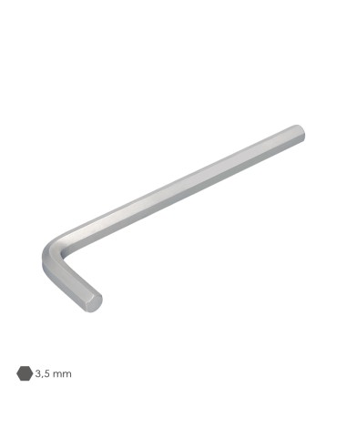 Llave Allen Larga Acero Cromo Vanadio Profesional 3,5 mm. Llave Hexagonal, Llave Allen Taller Mecanica, Llave Allen Bricolaje