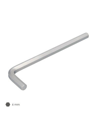 Llave Allen Larga Acero Cromo Vanadio Profesional 6,0 mm. Llave Hexagonal, Llave Allen Taller Mecanica, Llave Allen Bricolaje