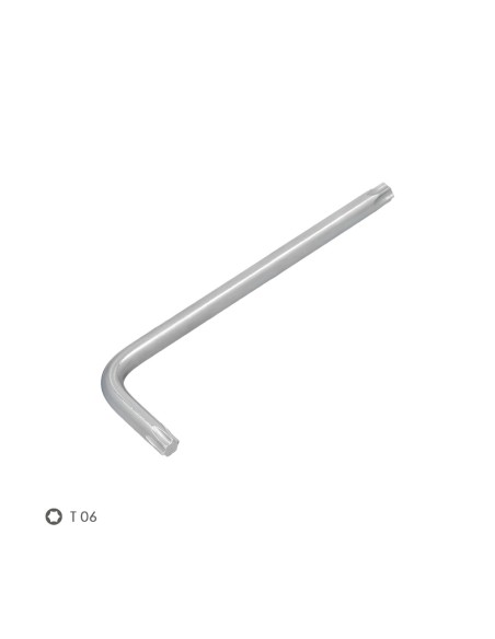Llave Torx Larga Acero Cromo Vanadio Profesional T06 mm. Llave Estrella, Llave Allen Estrella