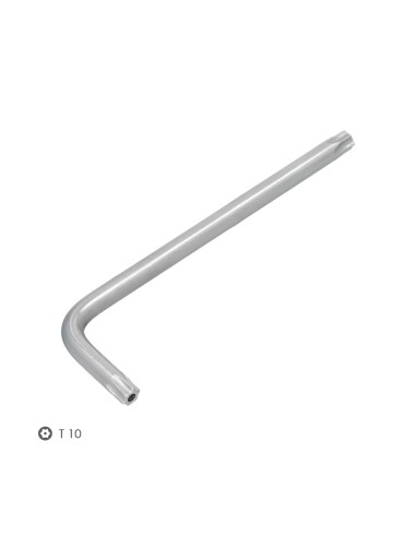 Llave Torx Inviolable Larga Acero Cromo Vanadio Profesional T10 mm. Llave Estrella, Llave Allen Estrella