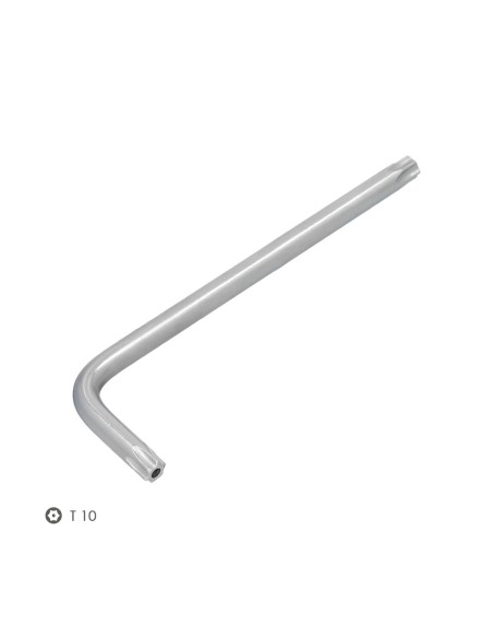 Llave Torx Inviolable Larga Acero Cromo Vanadio Profesional T10 mm. Llave Estrella, Llave Allen Estrella