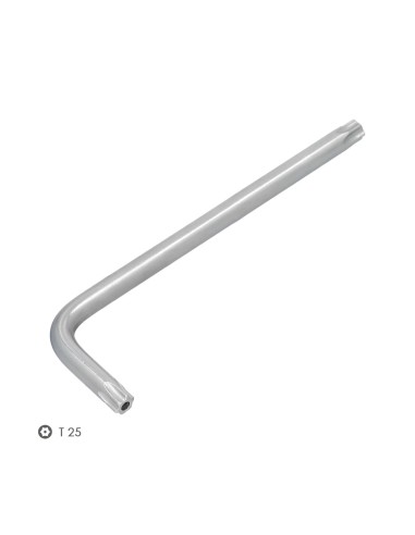 Llave Torx Inviolable Larga Acero Cromo Vanadio Profesional T25 mm. Llave Estrella, Llave Allen Estrella