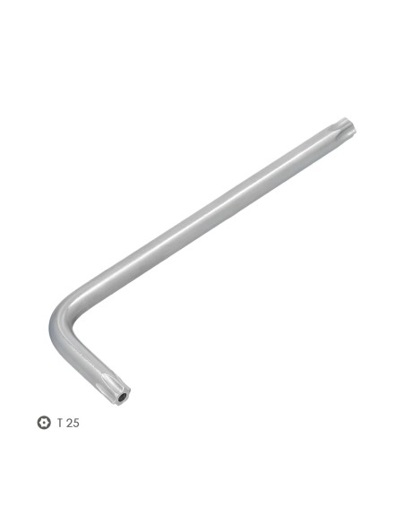 Llave Torx Inviolable Larga Acero Cromo Vanadio Profesional T25 mm. Llave Estrella, Llave Allen Estrella
