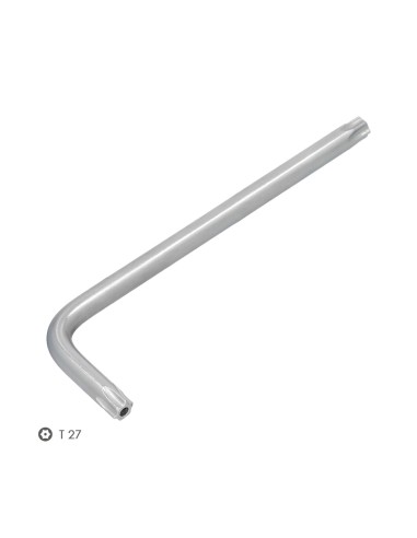 Llave Torx Inviolable Larga Acero Cromo Vanadio Profesional T27 mm. Llave Estrella, Llave Allen Estrella
