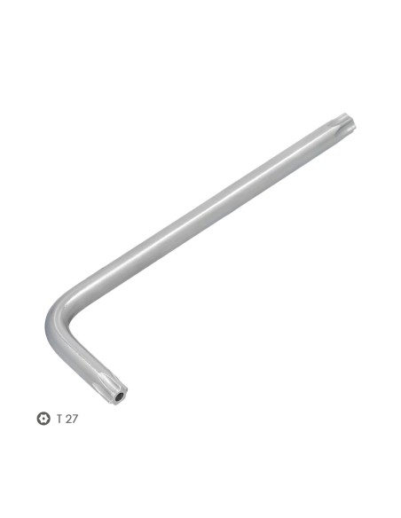 Llave Torx Inviolable Larga Acero Cromo Vanadio Profesional T27 mm. Llave Estrella, Llave Allen Estrella